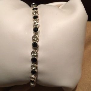 Black and white bracelet